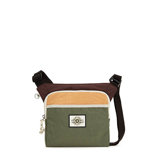 Kipling Almiro Crossbodytassen Olijfgroen | BE 1055OK